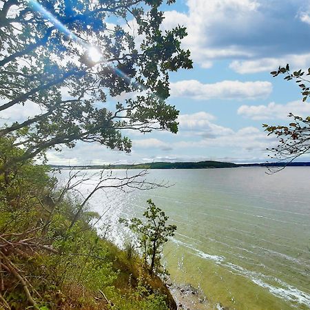 Ferienwohnung Mit Balkon Und Meerblick - Ferienresidenz Zwei Bodden Fewo 1-4 Lietzow Exteriör bild