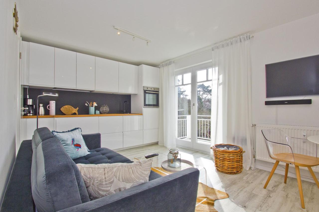 Ferienwohnung Mit Balkon Und Meerblick - Ferienresidenz Zwei Bodden Fewo 1-4 Lietzow Exteriör bild